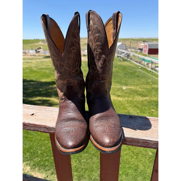 Tony Lama Conquistador | Shoulder Leather Boots main image 7